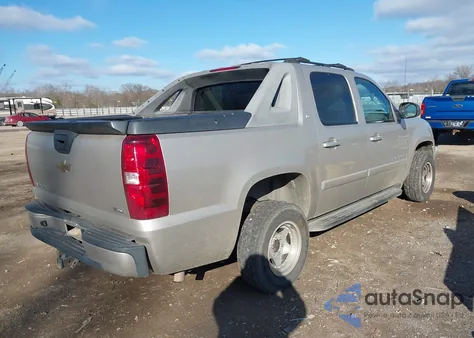 2007 Chevrolet Avalanche 1500 Lt из США, поврежденный, VIN 3GNEC120X7G225653